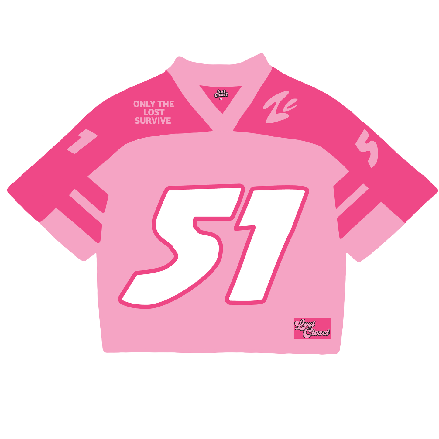 Oversized Jersey - Survivor's Pink