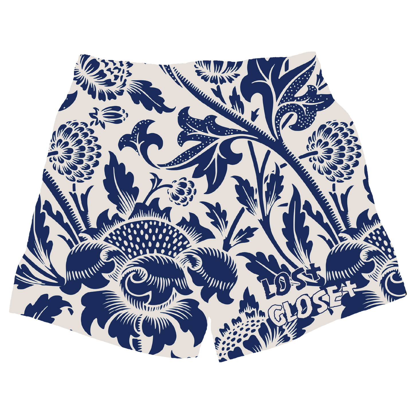 Mesh Shorts - Blue Bloom