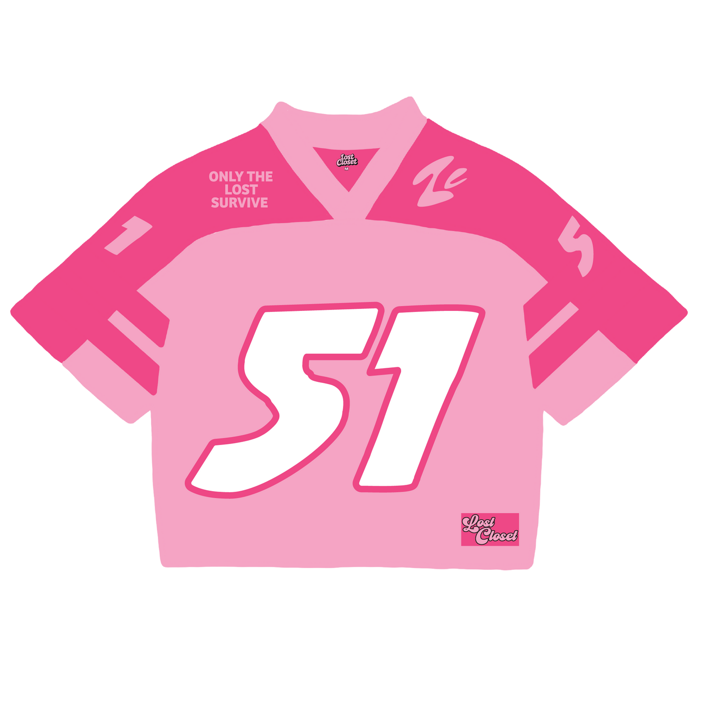 Oversized Jersey - Survivor's Pink