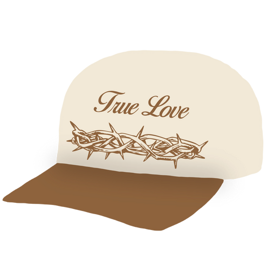 True Love Embroidered Hat W/B