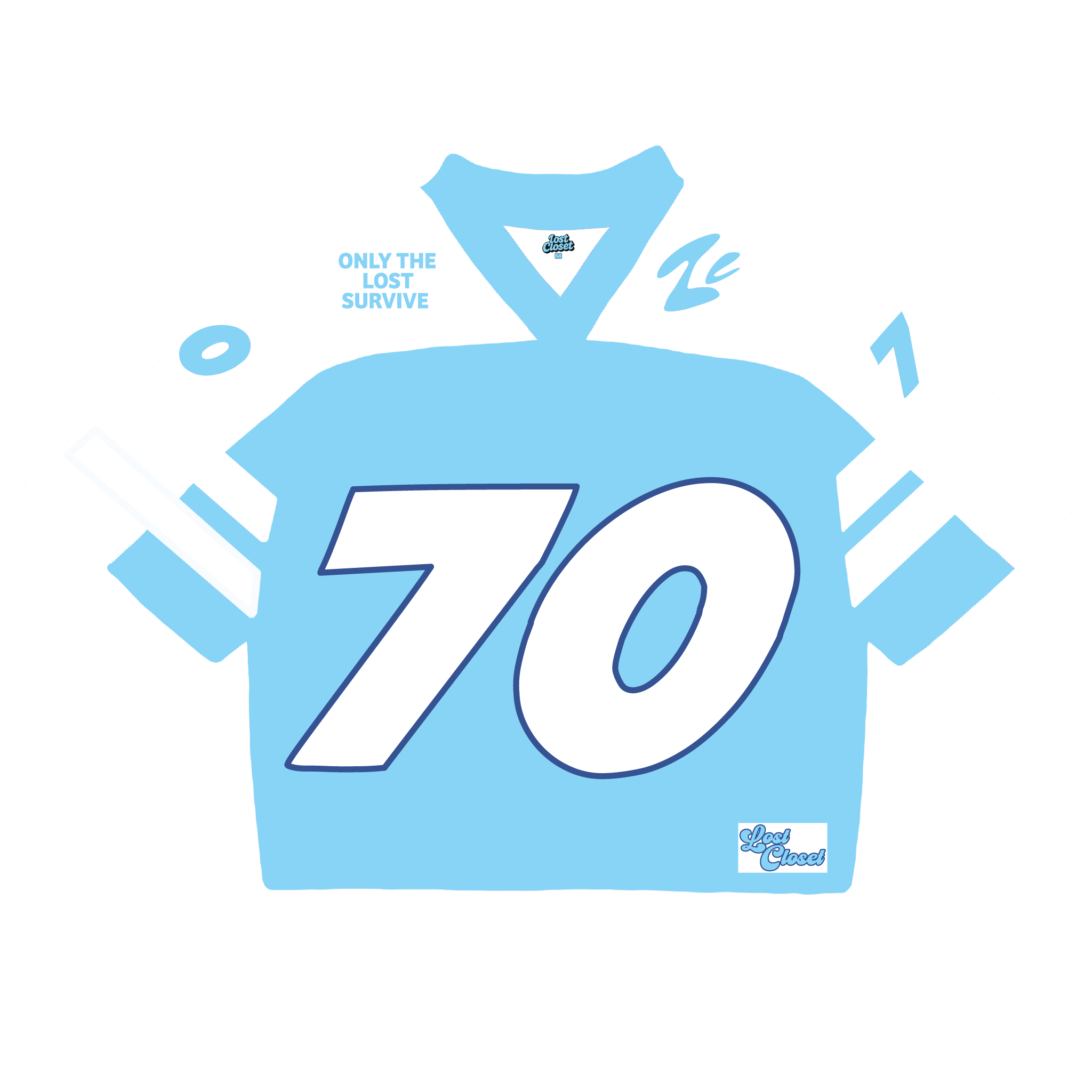 Oversized Jersey - Lost in Blue