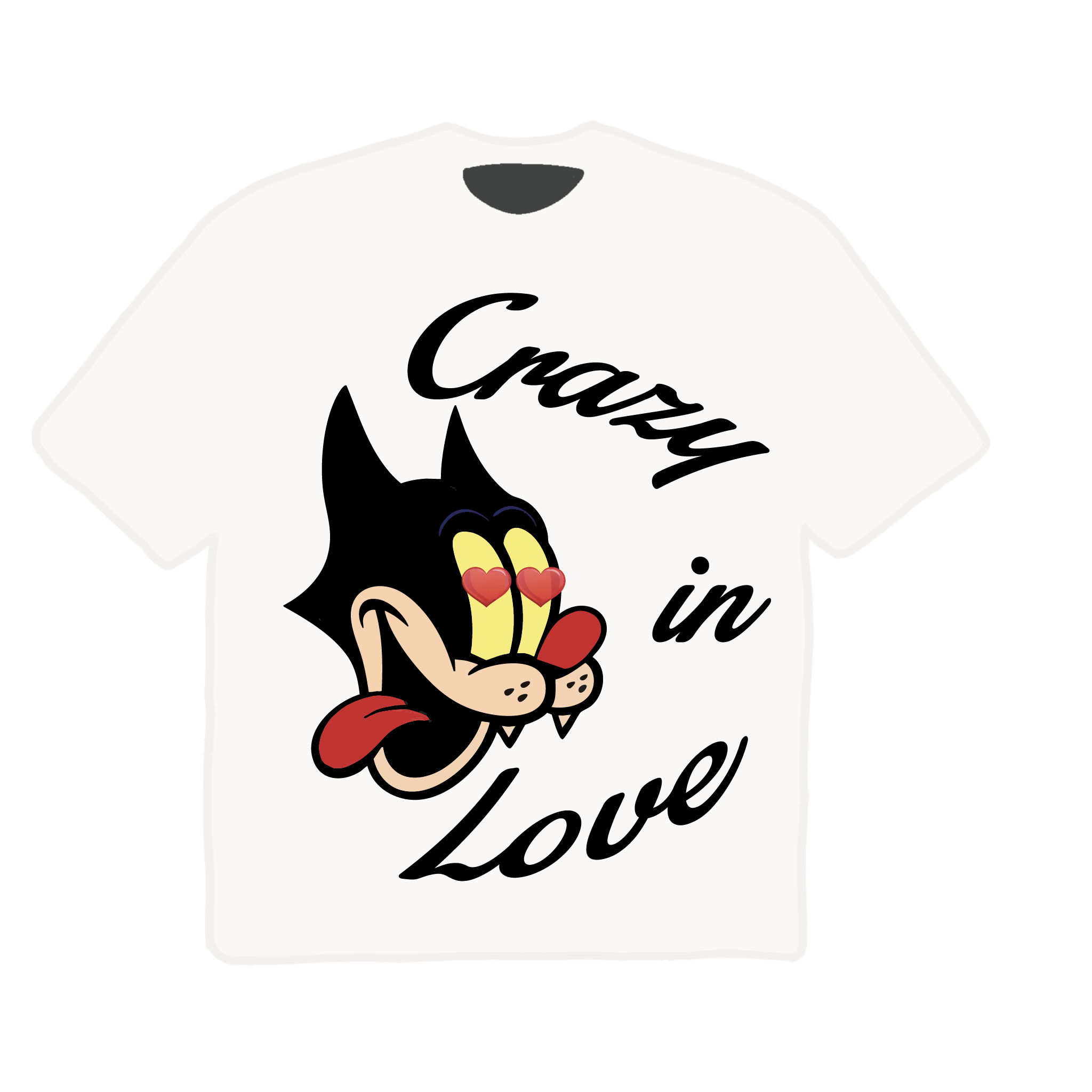 Crazy in love Oversized Tee