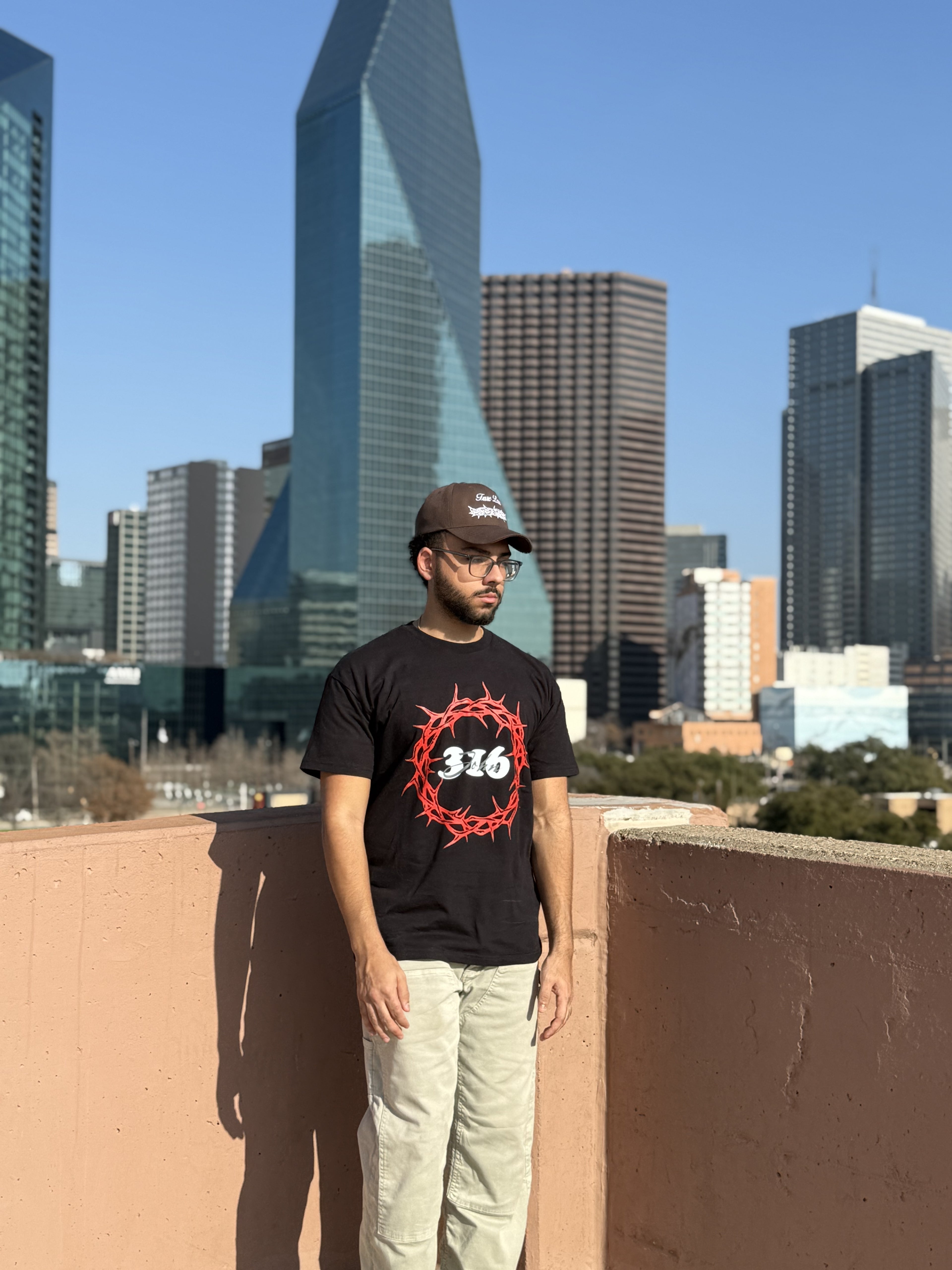 John 316 Tee - Black