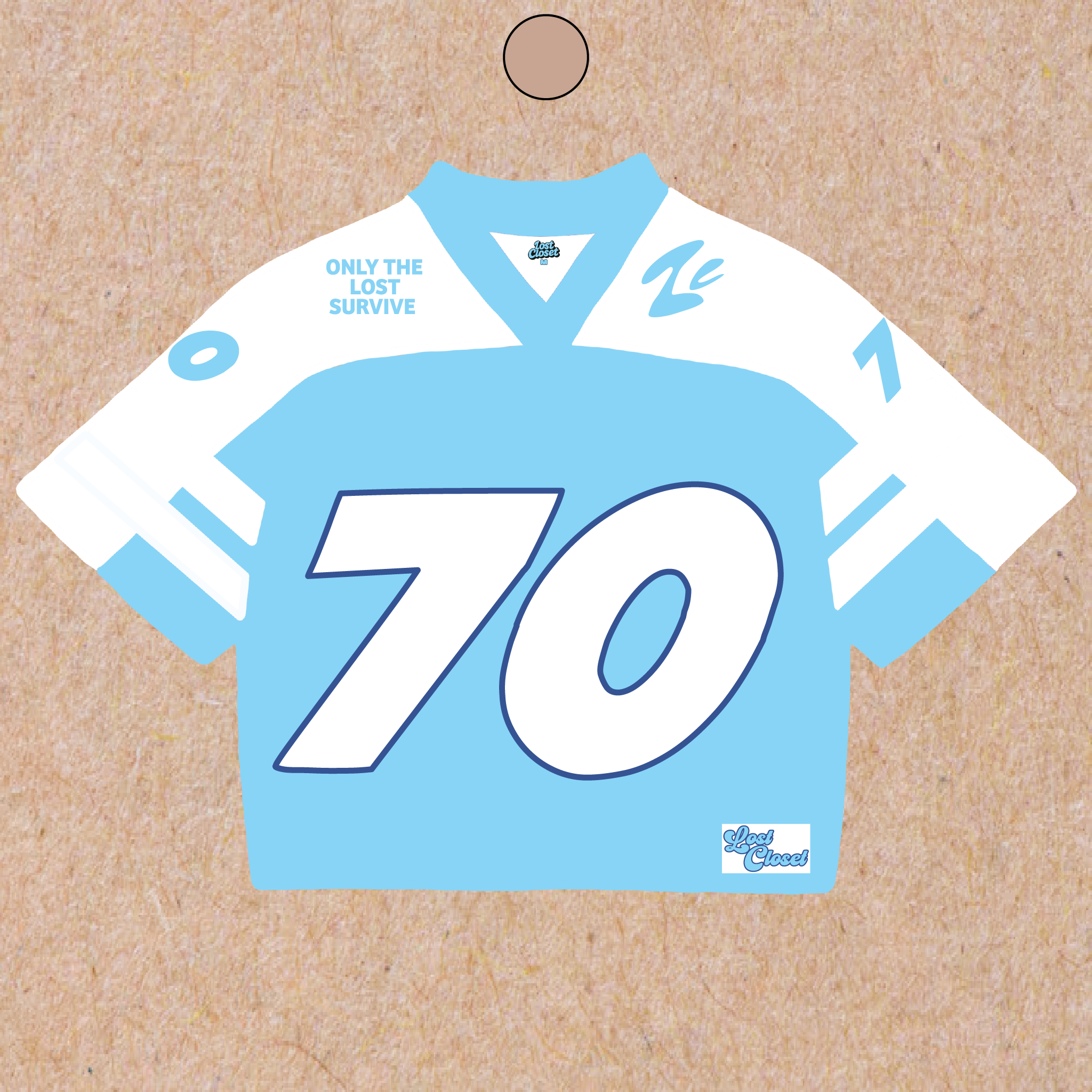 Oversized Jersey - Lost in Blue