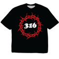John 316 Tee - Black