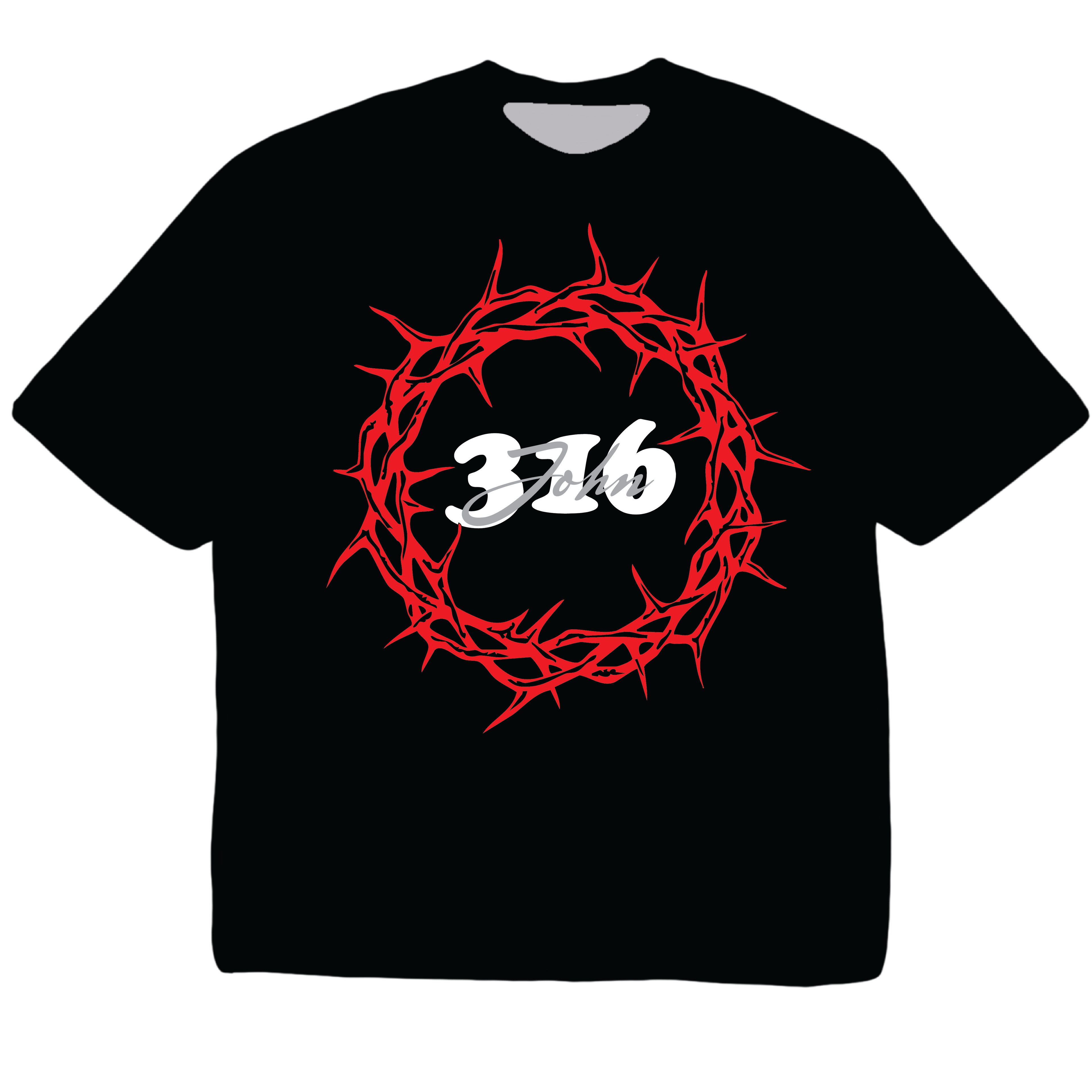 John 316 Tee - Black
