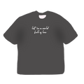 Lost in a world full of love Oversized Tee