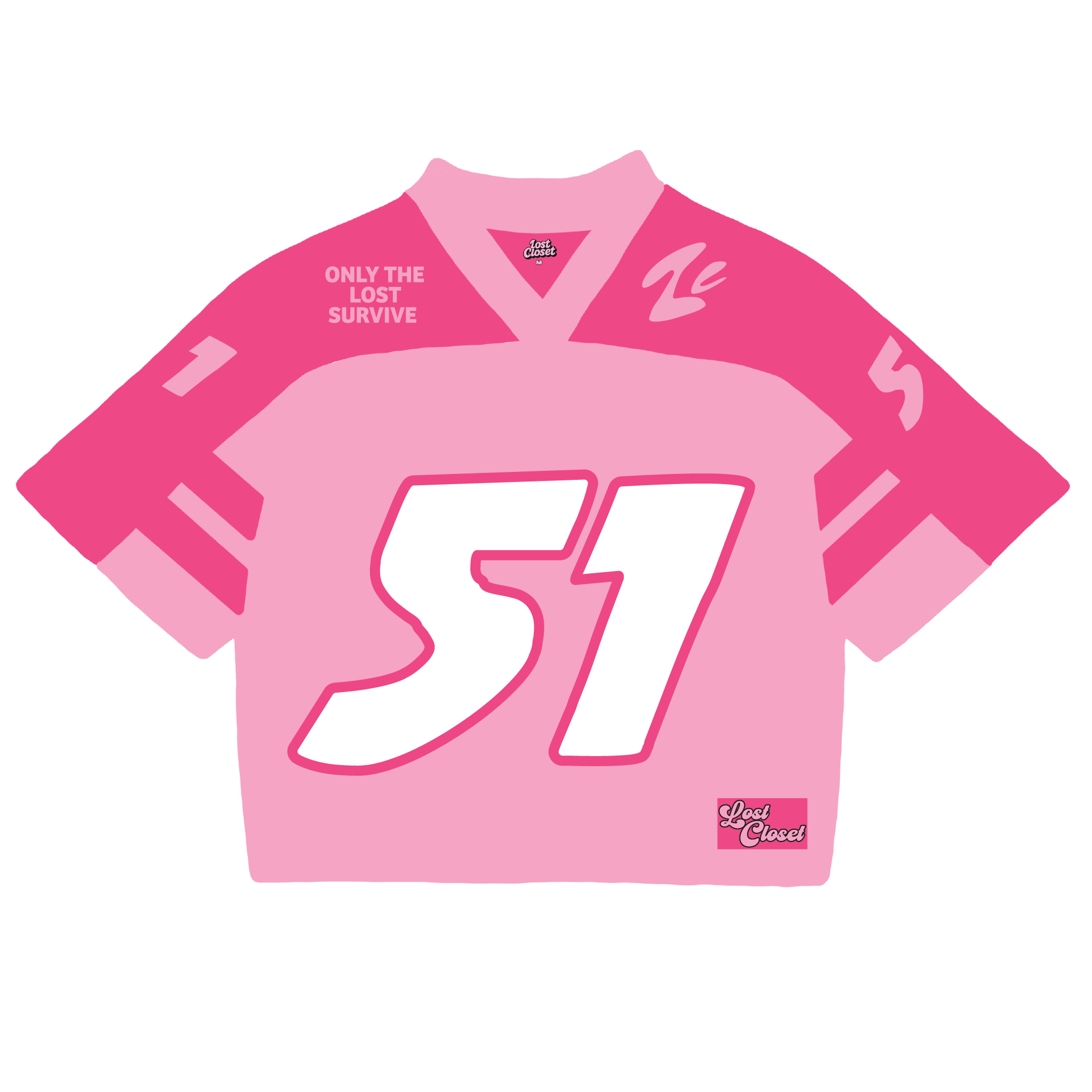 Oversized Jersey - Survivor's Pink