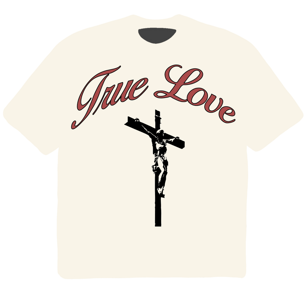 True Love Tee - Cream