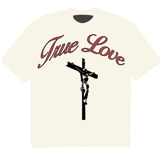 True Love Tee - Cream