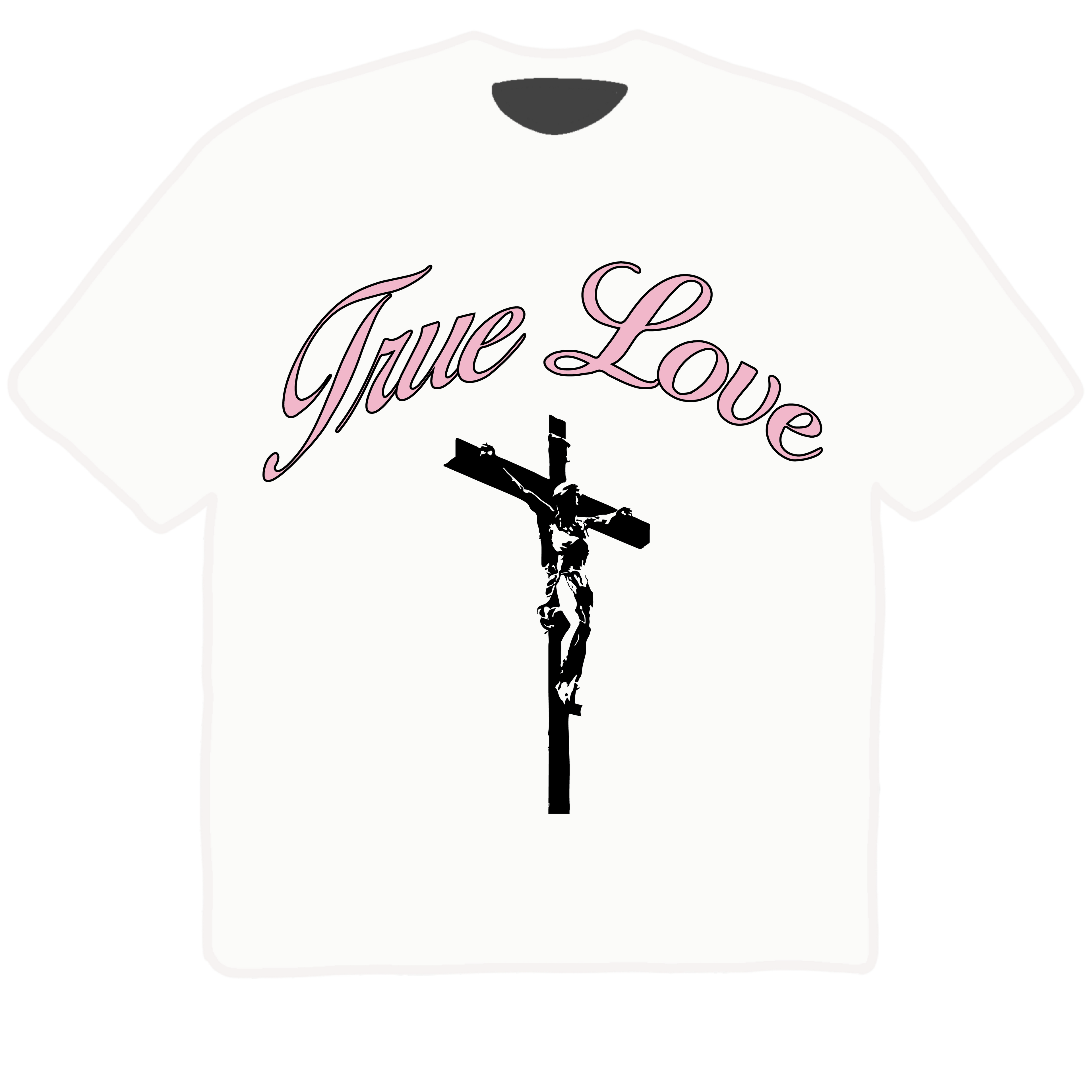 True Love Tee - White