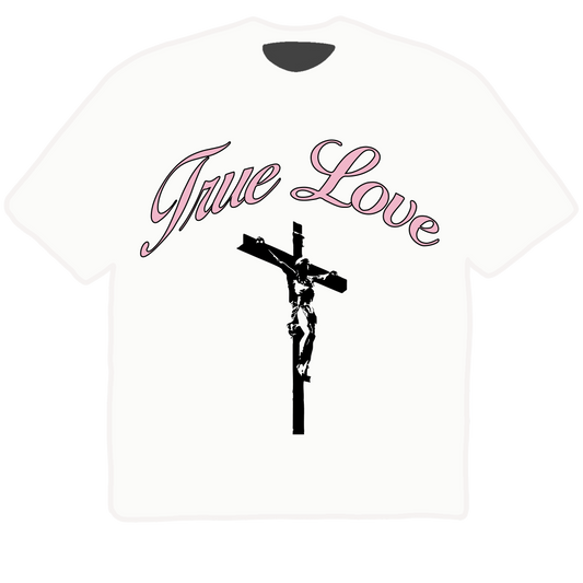 True Love Tee - White