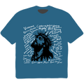 Words of Description Tee - Blue
