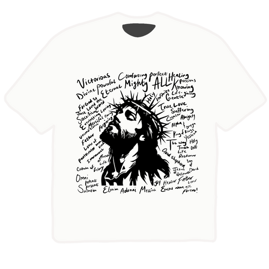 Words of Description Tee - White